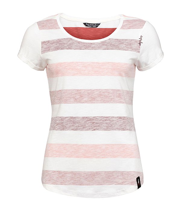 Chillaz Otztal Stripes triko KR dámské, červená, M(38)